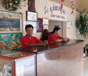 Torn Chanteth in his new job