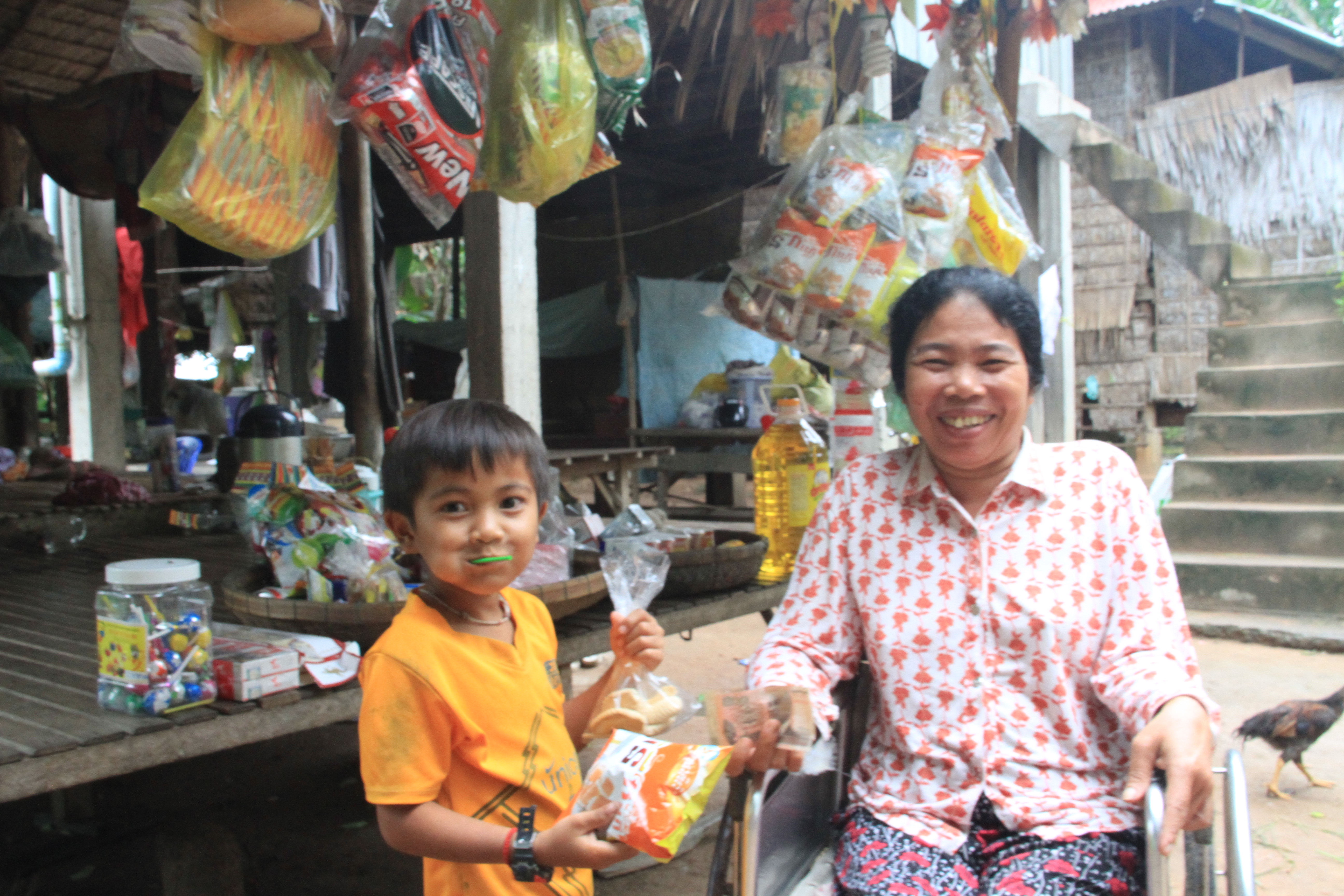 Women with Disabilities Sokhorn’s Business Success business