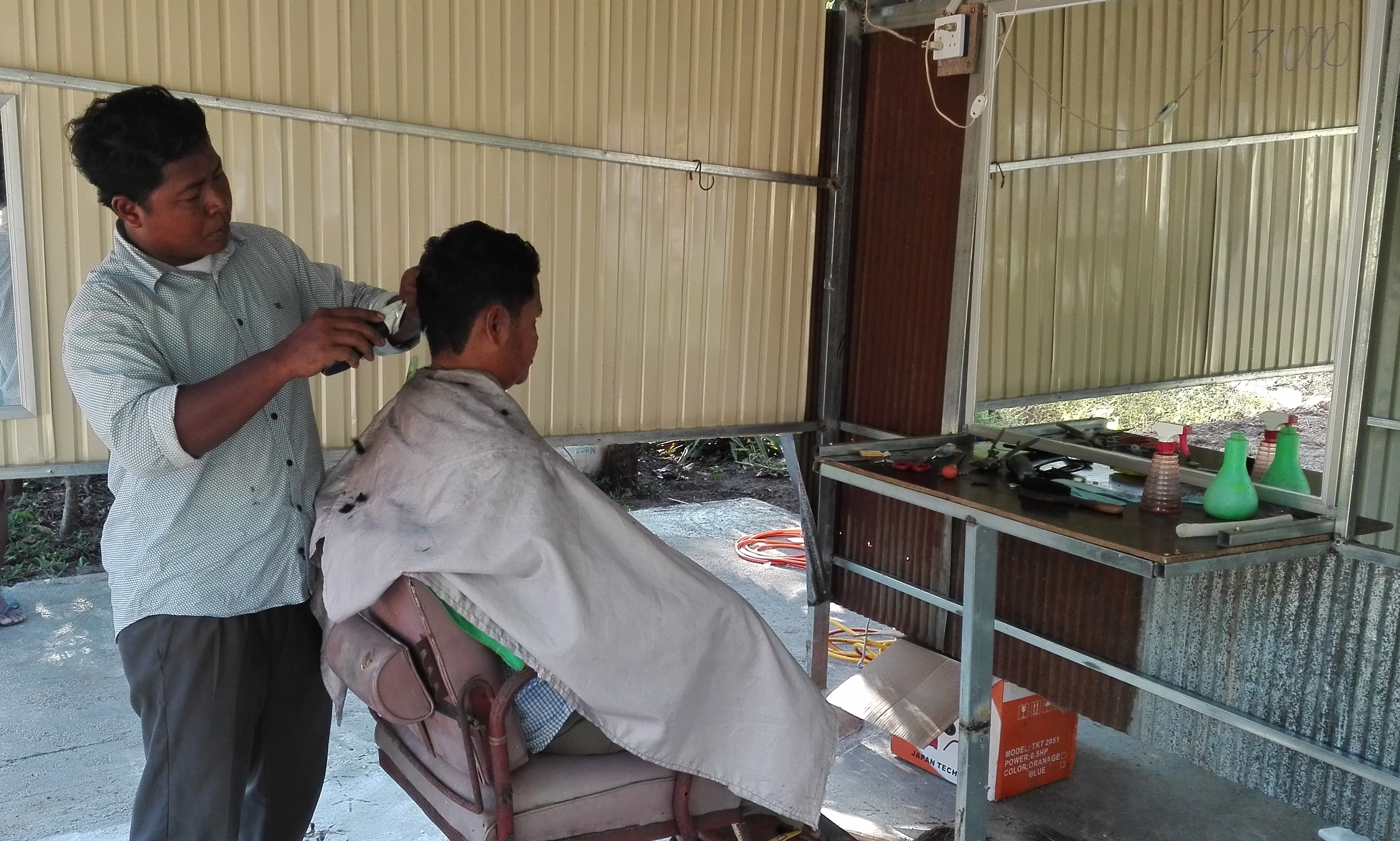 How a barbershop made a world of difference cut