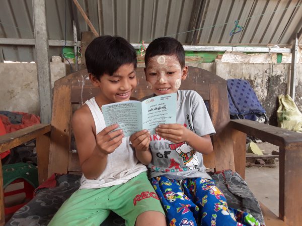 Developing Savings Habits Early Pyae Phyoe Mg saving book